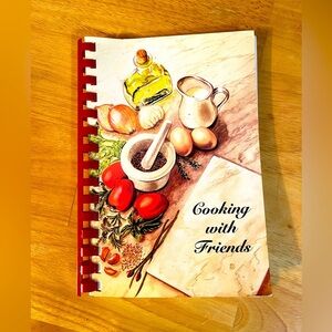 Vintage Cooking with Friends Recipe Book